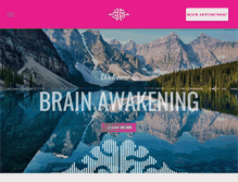 Tablet Screenshot of brainawakening.ca